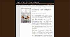 Desktop Screenshot of hectorcastano.com