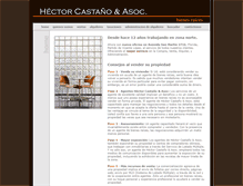 Tablet Screenshot of hectorcastano.com